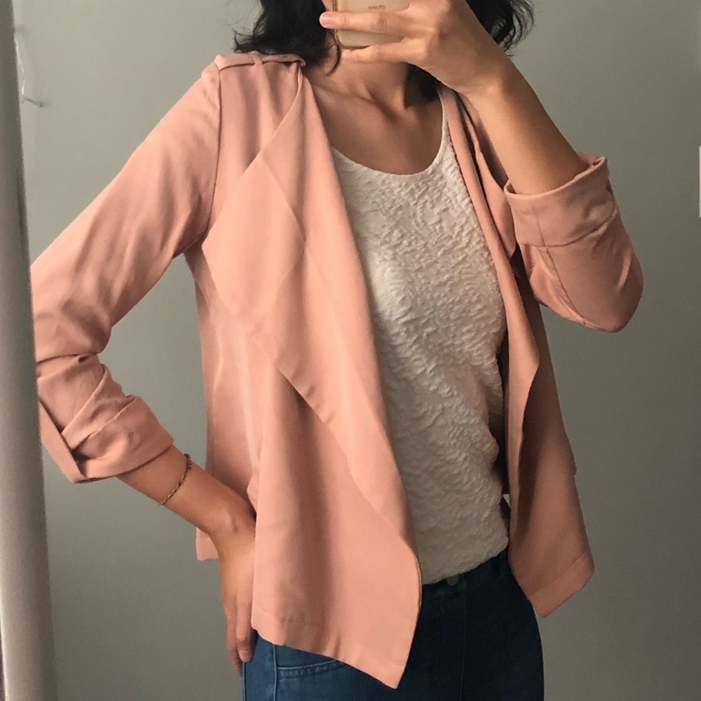 Boutique 1861 blazer. Pink. US S. - Picture 2 of 7